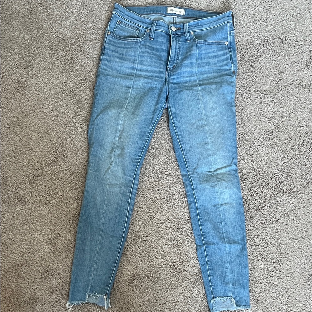 Madewell Light Blue Skinny Jeans